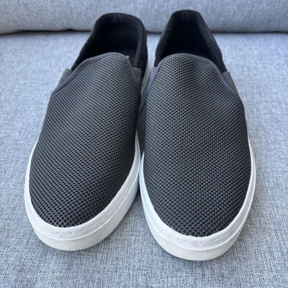 Eileen Fisher Shoes Women 9.5 Pep Slip On Platform Sneaker Graphite Grey Casual‎